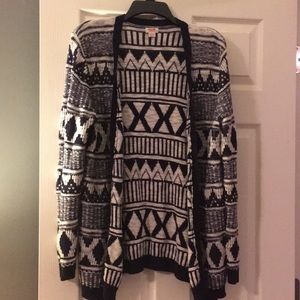 Mossimo Supply Co. Sweaters - MOSSIMO Supply Co. Patterned Long Cardigan Mossimo Supply Co. Sweaters - MOSSIMO Supply Co. Patterned Long Cardigan